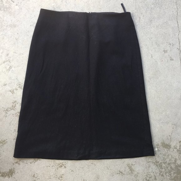 Bundle Sale! Gap Black Wool-blend Stretch Pencil Skirt size 10 - Picture 1 of 6
